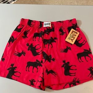 NWT Lazy One unisex boxers medium
